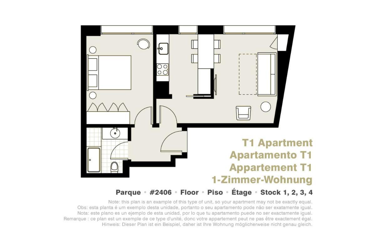Lisbon Serviced Apartments - Parque Eksteriør billede
